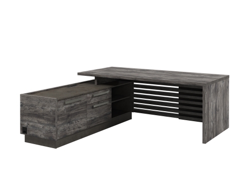 Стол для руководителя с опорной тумбой Z-220л.1000 (L) с блоком розеток фото 2 Стол для руководителя с опорной тумбой Z-220л.1000 (L) с блоком розеток фото 2