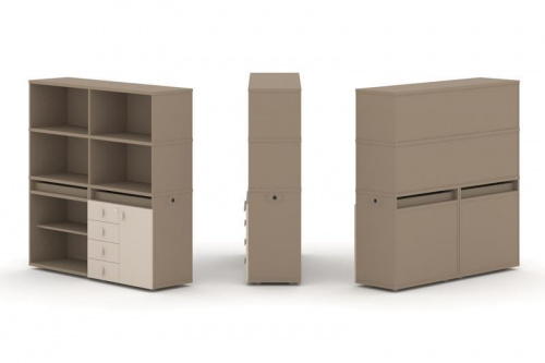 Тумба офисная (Набор №10.) Estetica ES.NB.2V-10