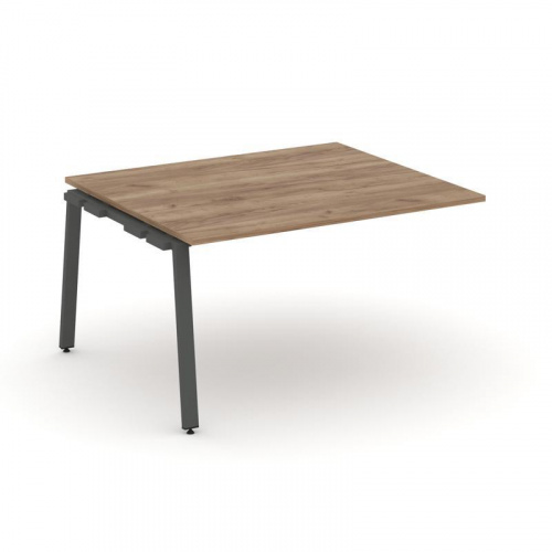 Style Project Проходной наб. элем. перег. стола SN-6A.NSPRG-034.3 Белый/Металл Антрацит 1580*1180*75 фото 22