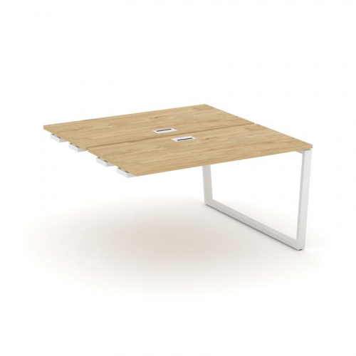 Style Project Стол-приставка к опор. элем. SN-6T2.DPRS-002 Акация Лорка/Металл Антрацит/Заглушка Пла фото 3