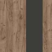 Дуб Табак / Антрацит / Металл Черный