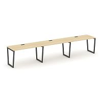 Style Project Рабочая станция 1 сторон. SN-4T2.ORS-054 Акация Лорка/Металл Антрацит/Заглушка Пластик