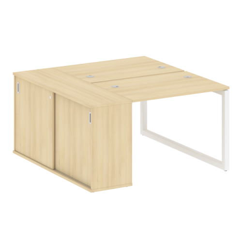 Бенч-система с шкафом-купе на О-обр. м/к Metal System Quattro 50БО.РС-СШК-1.1 фото 15