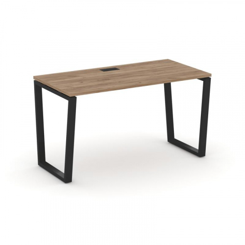 Style Project Стол письменный SN-6T2.SP-023 Акация Лорка/Металл Антрацит/Заглушка Пластик Черный 138 фото 9