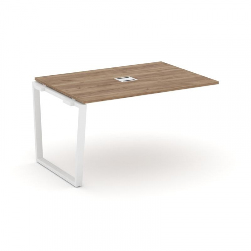 Style Project Проходной наб. элем. перег. стола SN-6T2.NSPRG-001 Акация Лорка/Металл Антрацит/Заглуш фото 11