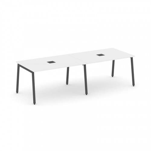 Style Project Стол переговорный SN-4A.SPRG-013 Белый/Металл Белый 2760*980*750 фото 21