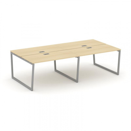 Style Project Рабочая станция 2-х сторон. SN-4T2.DRS-033 Акация Лорка/Металл Антрацит/Заглушка Пласт фото 20