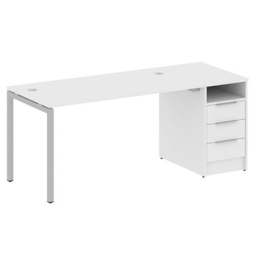 Бенч-система с тумбой на П-обр. м/к Metal System Quattro 40БП.РС-СТП-1.3 фото 4 Бенч-система с тумбой на П-обр. м/к Metal System Quattro 40БП.РС-СТП-1.3 фото 4