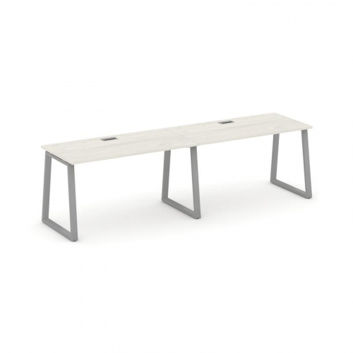 Style Project Рабочая станция 1 сторон. SN-6T1.ORS-003 Акация Лорка/Металл Антрацит/Заглушка Пластик фото 12