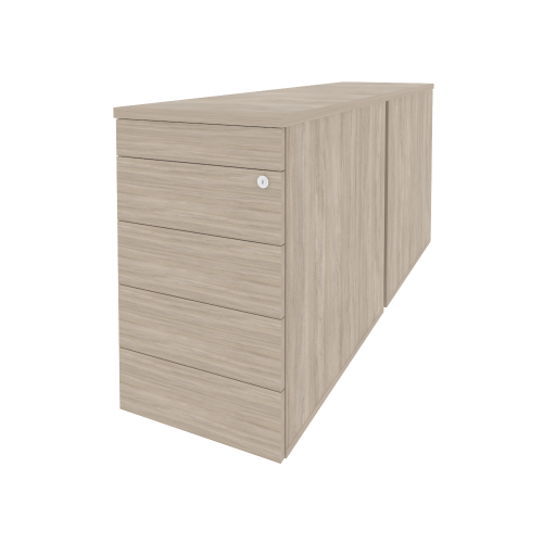 Тумба двойная приставная Onix O.TPO-2.8 (TIP-ON) фото 5