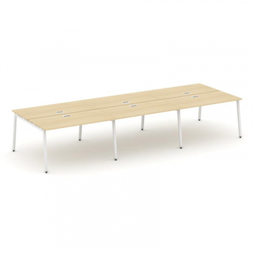 Style Project Рабочая станция 2-х сторон. SN-4A.DRS-072 Дуб Наварра/Металл Антрацит 3540*1432*750 фото 15