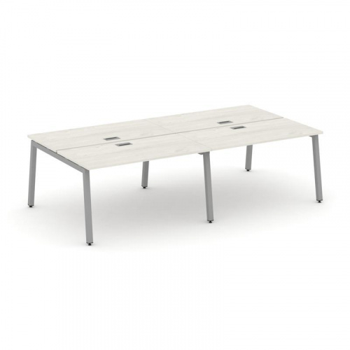 Style Project Рабочая станция 2-х сторон. SN-5A.DRS-033 Дуб Наварра/Металл Белый 2760*1232*750 фото 2