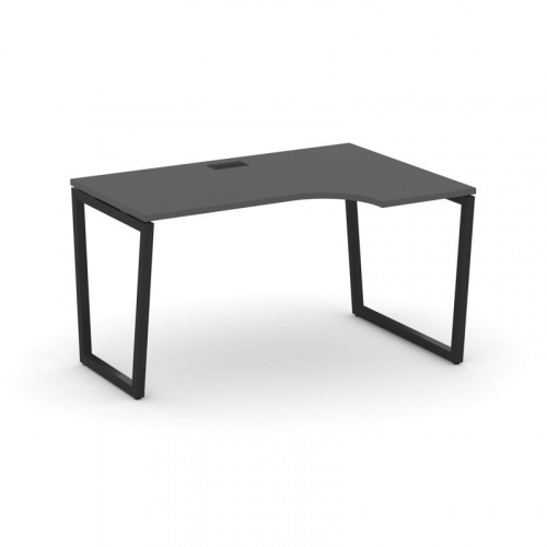 Style Project Стол рабочий эргоном. SN-4T2.SPA-022(R) Акация Лорка/Металл Антрацит/Заглушка Пластик фото 5 Style Project Стол рабочий эргоном. SN-4T2.SPA-022(R) Акация Лорка/Металл Антрацит/Заглушка Пластик фото 5