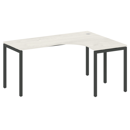 Стол криволинейный правый на П-обр. м/к Metal System Quattro 40БП.СА-4 (R) фото 12