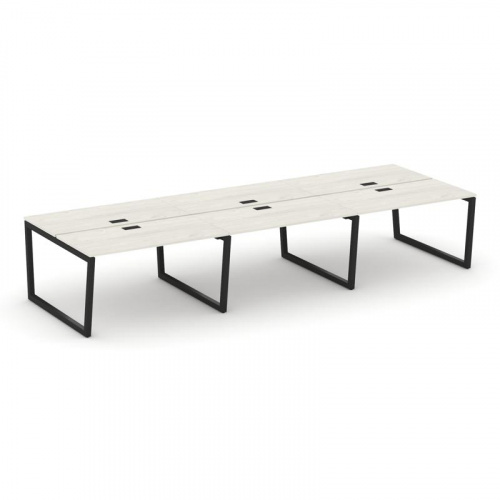 Style Project Рабочая станция 2-х сторон. SN-5T2.DRS-063 Акация Лорка/Металл Антрацит/Заглушка Пласт фото 8