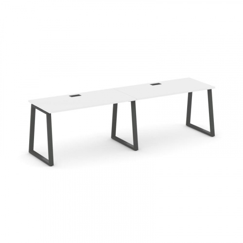 Style Project Рабочая станция 1 сторон. SN-6T1.ORS-003 Акация Лорка/Металл Антрацит/Заглушка Пластик фото 26