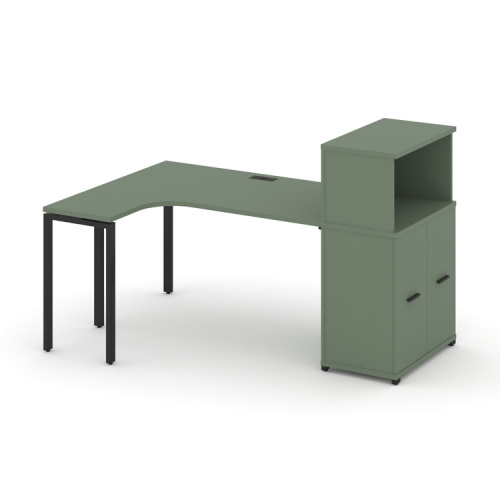 Стол эргономичный с опорным распашным шкафом Concept CN.SA-213(L)