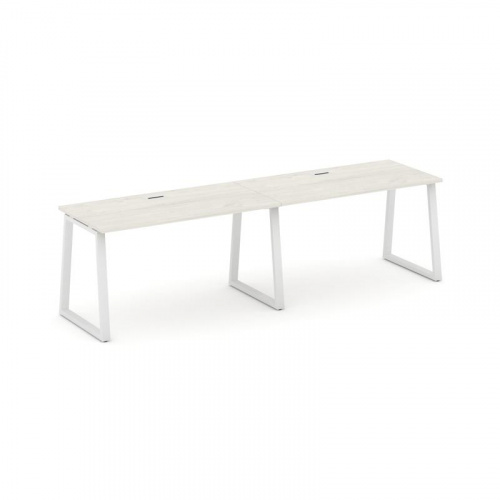 Style Project Рабочая станция 1 сторон. SN-6T1.ORS-003 Акация Лорка/Металл Антрацит/Заглушка Пластик фото 13