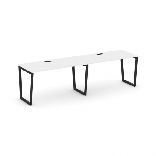 Style Project Рабочая станция 1 сторон. SN-4T2.ORS-001 Акация Лорка/Металл Антрацит/Заглушка Пластик фото 7