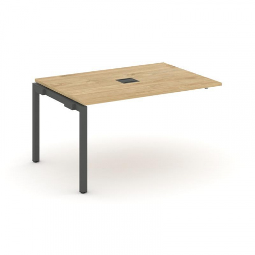 Style Project Проходной наб. элем. перег. стола SN-5P.NSPRG-002 Вяз Благородный/Металл Белый 1180*98 фото 19