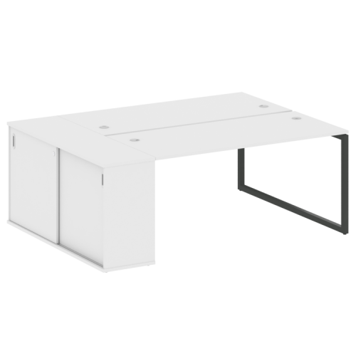 Бенч-система с шкафом-купе на О-обр. м/к Metal System Quattro 40БО.РС-СШК-1.4 фото 7