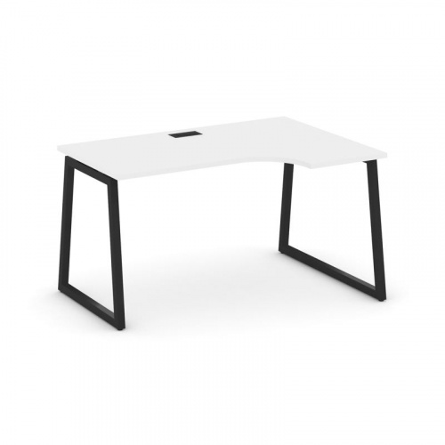 Style Project Стол рабочий эргоном. SN-4T1.SPA-022(R) Акация Лорка/Металл Антрацит/Заглушка Пластик фото 6 Style Project Стол рабочий эргоном. SN-4T1.SPA-022(R) Акация Лорка/Металл Антрацит/Заглушка Пластик фото 6