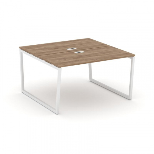 Style Project Рабочая станция 2-х сторон. SN-4T2.DRS-002 Акация Лорка/Металл Антрацит/Заглушка Пласт фото 10