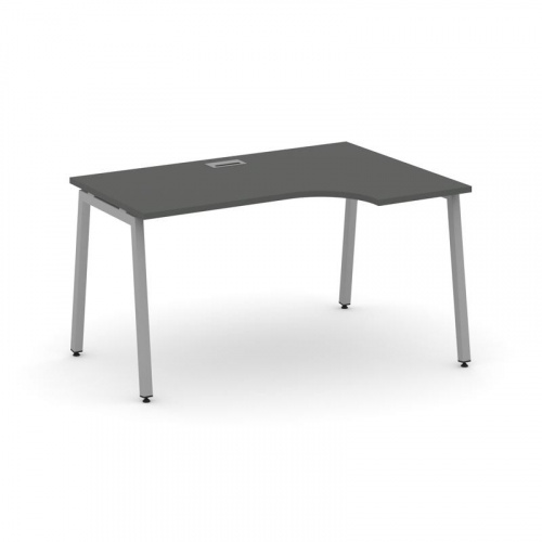 Style Project Стол рабочий эргоном. SN-4A.SPA-002(R) Дуб Табак/Металл Белый 1580*600/980*750 фото 3 Style Project Стол рабочий эргоном. SN-4A.SPA-002(R) Дуб Табак/Металл Белый 1580*600/980*750 фото 3