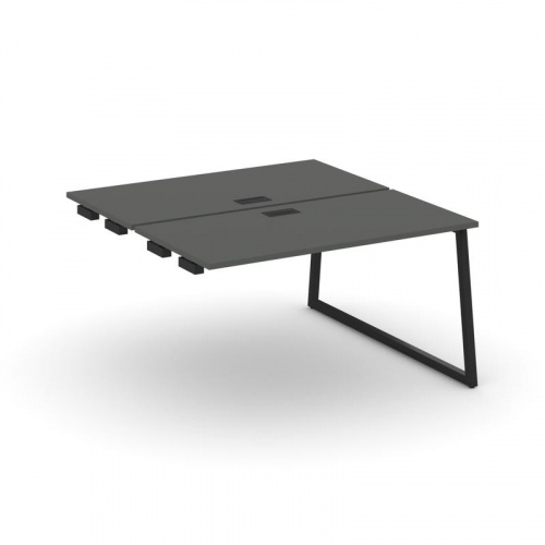 Style Project Стол-приставка к опор. элем. SN-4T1.DPRS-013 Акация Лорка/Металл Антрацит/Заглушка Пла фото 6