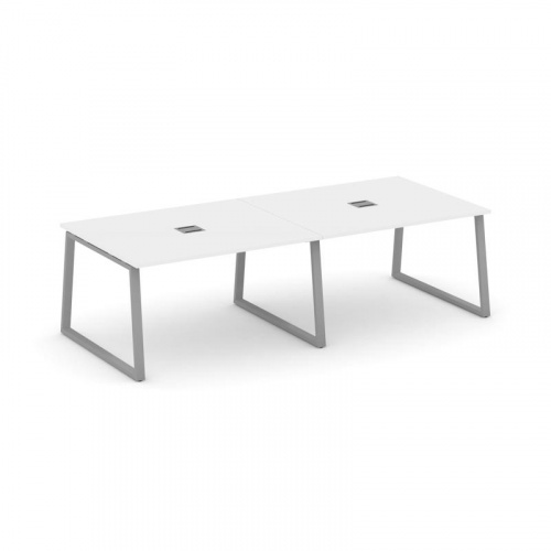 Style Project Стол переговорный SN-6T1.SPRG-044 Акация Лорка/Металл Антрацит/Заглушка Металл Антраци фото 17