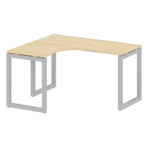 Стол криволинейный левый на О-обр. м/к Metal System Quattro 50БО.СА-3 (L) фото 5