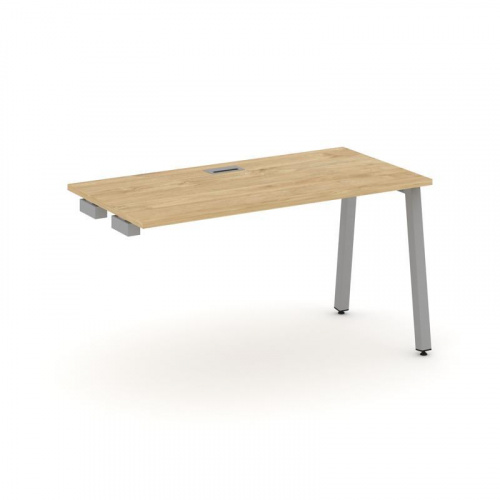 Style Project Стол-приставка к опор. элем. SN-5A.OPRS-002 Вяз Благородный/Металл Белый 1180*600*750 фото 9