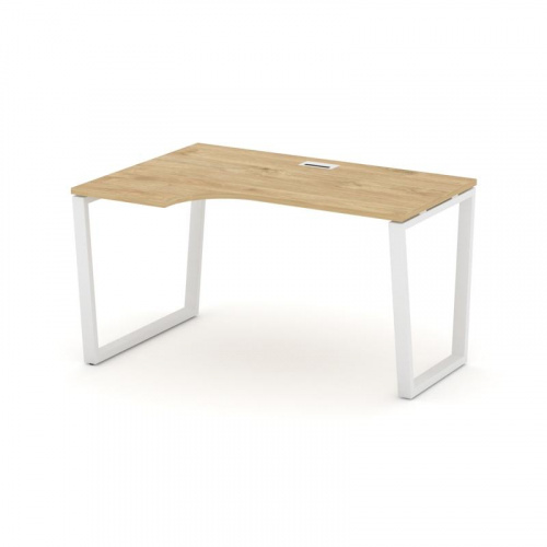 Style Project Стол рабочий эргоном. SN-6T2.SPA-001(L) Акация Лорка/Металл Антрацит/Заглушка Пластик фото 3 Style Project Стол рабочий эргоном. SN-6T2.SPA-001(L) Акация Лорка/Металл Антрацит/Заглушка Пластик фото 3