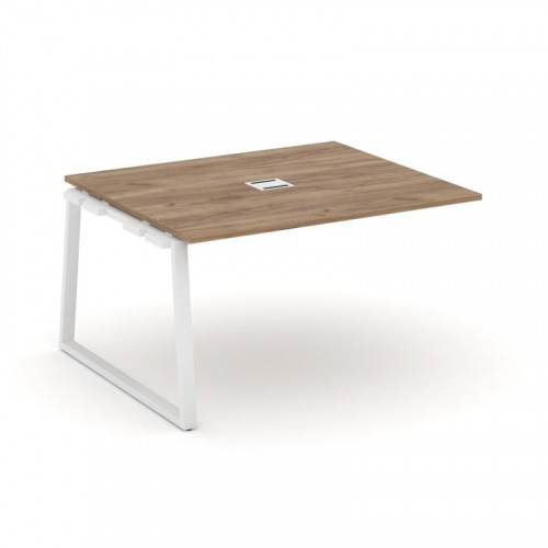 Style Project Проходной наб. элем. перег. стола SN-6T1.NSPRG-033 Акация Лорка/Металл Антрацит/Заглуш фото 11