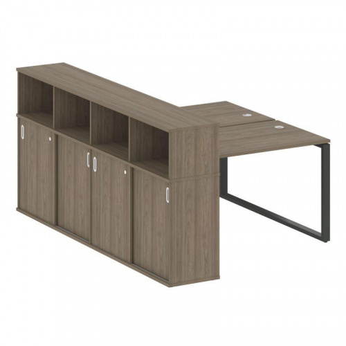 Бенч-система с шкафом-купе на О-обр. м/к Metal System БО.РС-СШК-4.2 фото 2