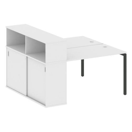 Бенч-система с шкафом-купе на П-обр. м/к Metal System Quattro 40БП.РС-СШК-2.2 фото 13 Бенч-система с шкафом-купе на П-обр. м/к Metal System Quattro 40БП.РС-СШК-2.2 фото 13