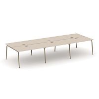 Бенч-система на 6 мест Estetica ES.D.RS-6.3-LK