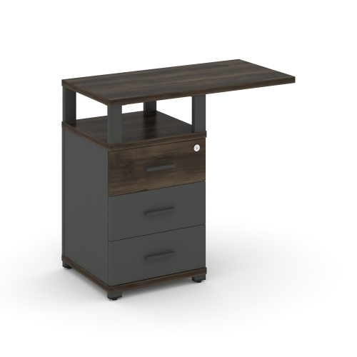 Тумба приставная с 3 ящиками Concept CN.TUS-002 W фото 3