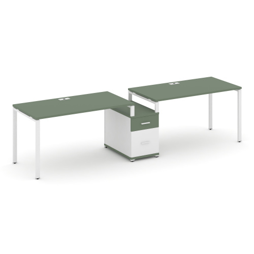 Бенч-система на 2 места с 1 опорной тумбой Concept CN.ORS-308 фото 6