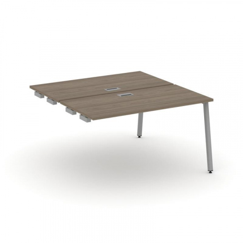 Style Project Стол-приставка к опор. элем. SN-4A.DPRS-011 Дуб Наварра/Металл Белый 980*1432*750 фото 3