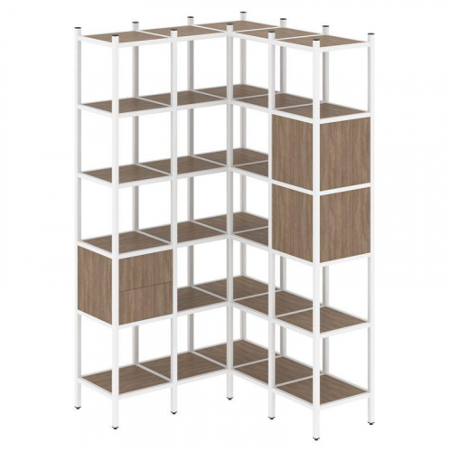 Стеллаж офисный угловой Loft VR.L-34 фото 9 Стеллаж офисный угловой Loft VR.L-34 фото 9