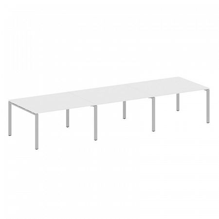 Стол переговоров на П-обр. м/к Metal System БП.ПРГ-3.3