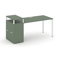 Стол офисный с опорным распашным шкафом Concept CN.SP-222
