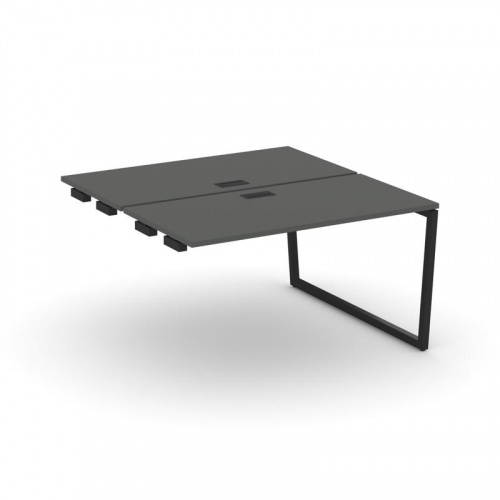 Style Project Стол-приставка к опор. элем. SN-4T2.DPRS-004 Акация Лорка/Металл Антрацит/Заглушка Пла фото 5