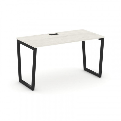 Style Project Стол письменный SN-4T2.SP-023 Акация Лорка/Металл Антрацит/Заглушка Пластик Черный 138 фото 4