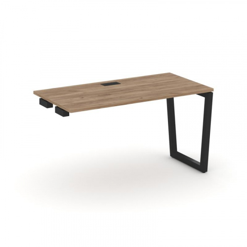 Style Project Стол-приставка к опор. элем. SN-5T2.OPRS-024 Акация Лорка/Металл Антрацит/Заглушка Пла фото 7