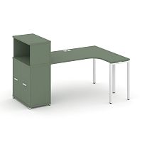 Стол эргономичный с опорным распашным шкафом Concept CN.SA-213(R)