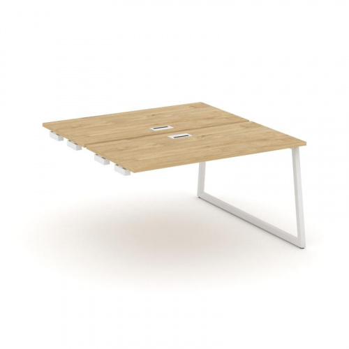 Style Project Стол-приставка к опор. элем. SN-4T1.DPRS-013 Акация Лорка/Металл Антрацит/Заглушка Пла фото 3