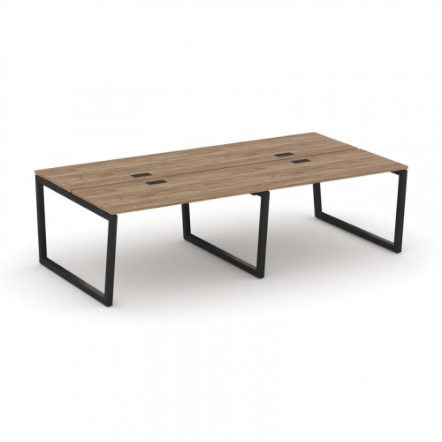 Style Project Рабочая станция 2-х сторон. SN-5T2.DRS-043 Акация Лорка/Металл Антрацит/Заглушка Пласт фото 6