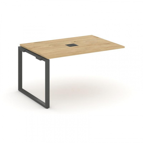 Style Project Проходной наб. элем. перег. стола SN-6O.NSPRG-001 Тиквуд Светлый/Металл Белый 980*980* фото 20